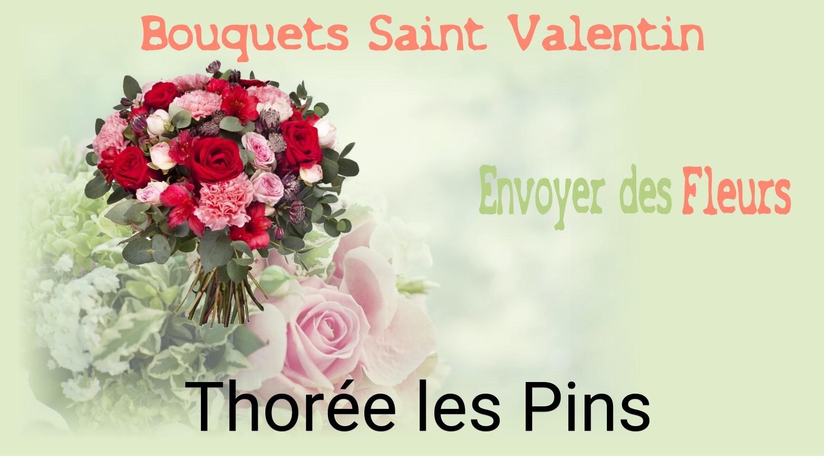 Roses de Saint-Valentin livrées à Thorée-les-Pins